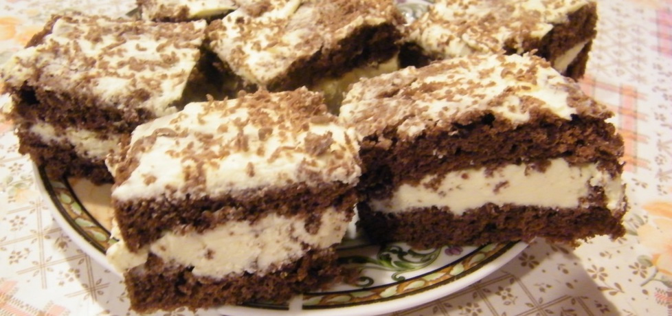 Ciasto kakaowe z kremem (autor: izapozdro)