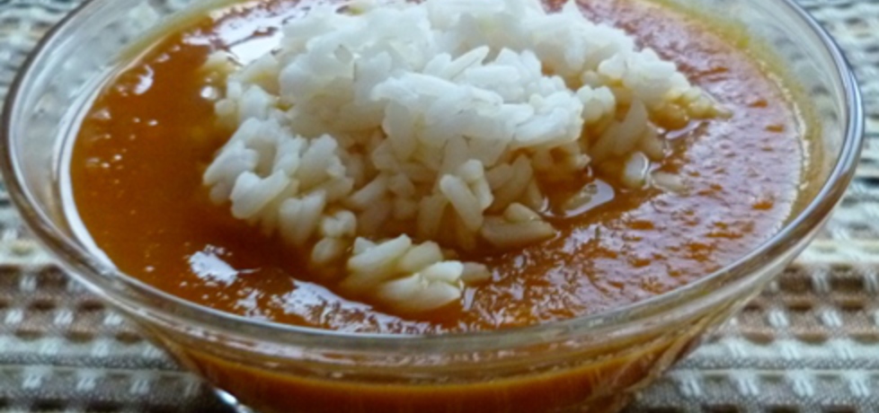 Krem marchewkowy na ostro z ryżem (autor: krystyna32 ...