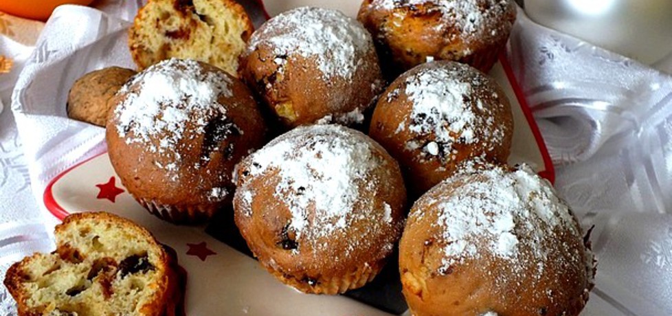 Bożonarodzeniowe muffinki z bakaliami (autor: mysiunia ...