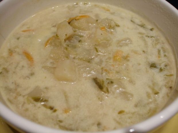 Przepis  zupa ogórkowa z ziemniakami przepis