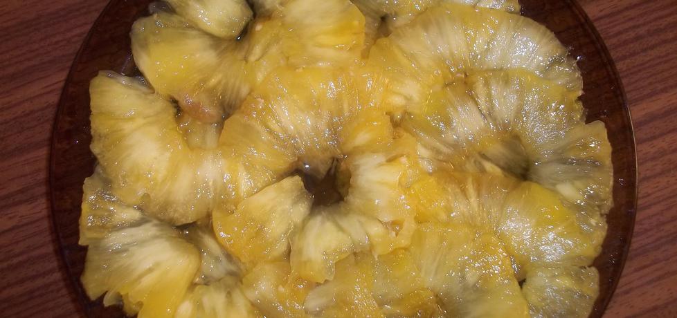 Miętowe carpaccio z ananasa (autor: beatris)