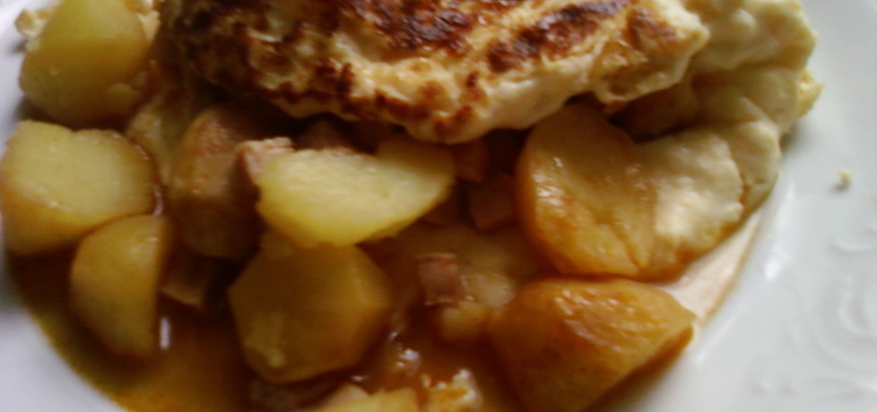 Omlet z ziemniakami w bulionie (autor: wedith1)