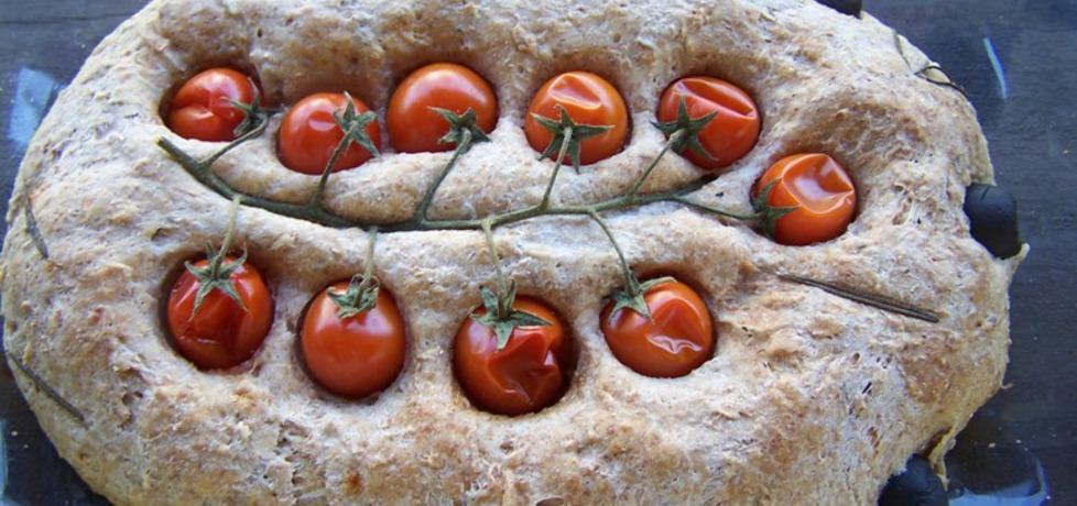 Chlebek nadziewany serem feta i pomidorkami cherry (autor ...