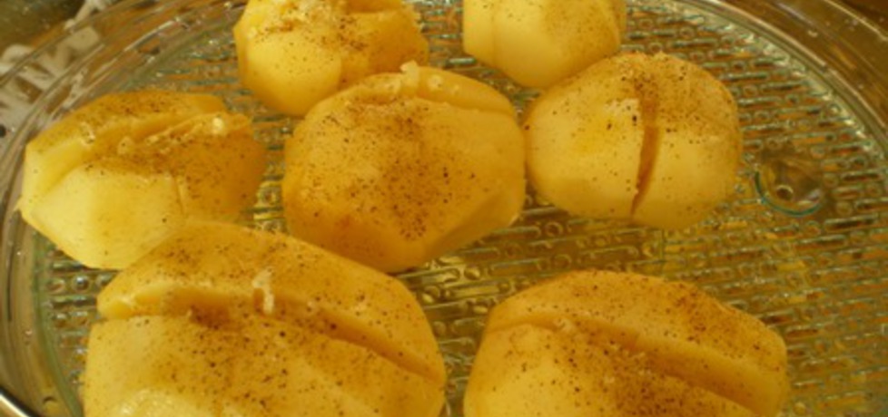 Ziemniaki z masełkiem czosnkowym z parowaru (autor: ilka86 ...
