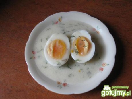 Jak przyrządzić: jajka w sosie koperkowym? gotujmy.pl