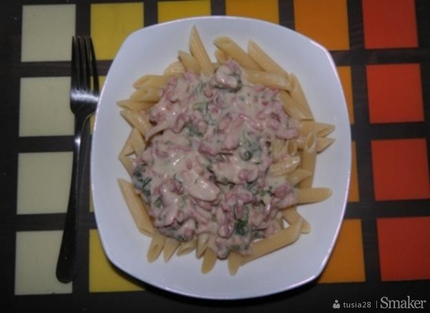 Carbonara z boczkiem