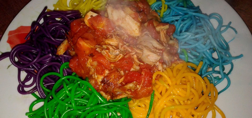Kolorowe spaghetti (autor: paula99926)