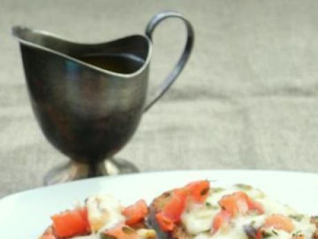Przepis  bruschetta z pomidorami i mozzarellą przepis