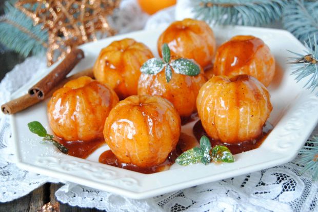 Przepis  świąteczny deser mandarynkowy przepis