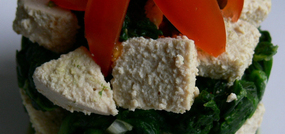 Szpinak z tofu na szybko (autor: bernadettap)
