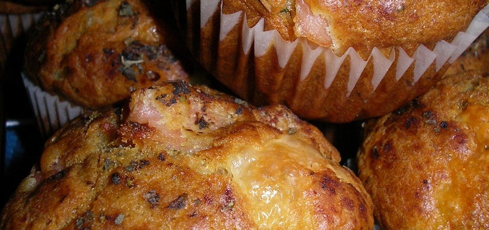 Muffiny na słono z szynką i papryką (autor: ola1984 ...