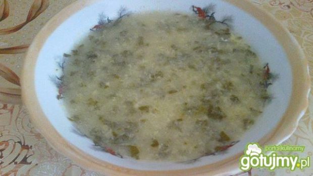 Przepis  zupa szczawiowa z ziemniakami przepis