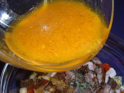Sos sałatkowy z curry