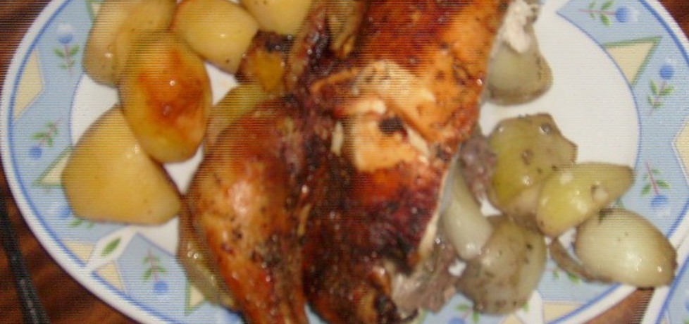 Kurczak pieczony z cytryną i pomarańczą (autor: arleta