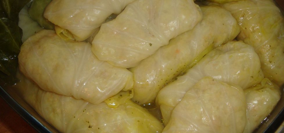 Gołąbki z młodej kapusty z ryżem i mięsem mielonym (autor: halinah ...