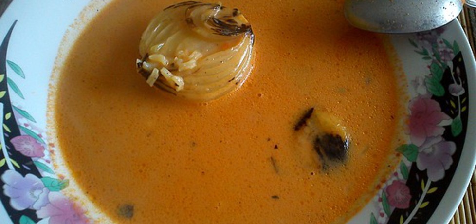 Pomidorówka z pieczona cebulą (autor: mati13)