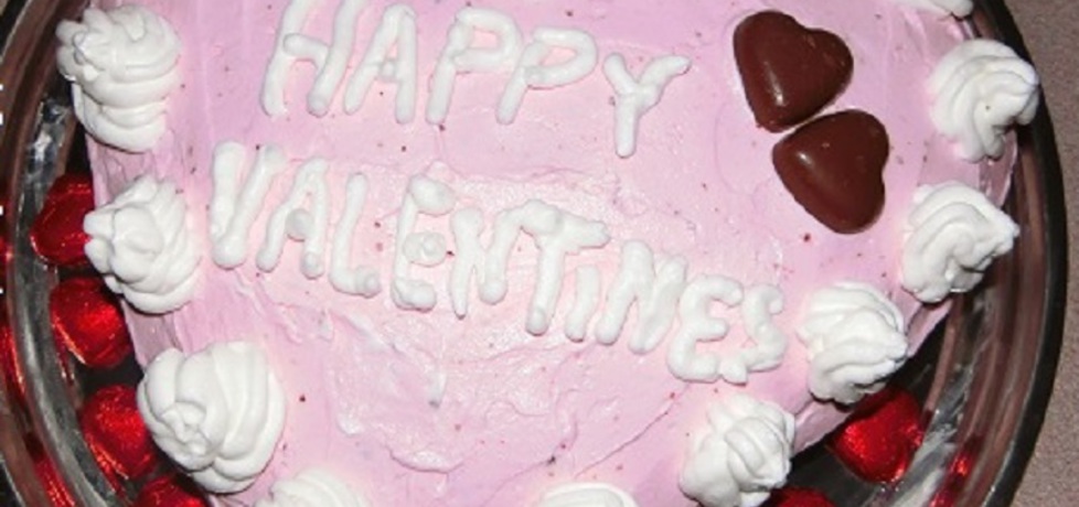 Walentynkowy tort serce (autor: w-poszukiwaniu