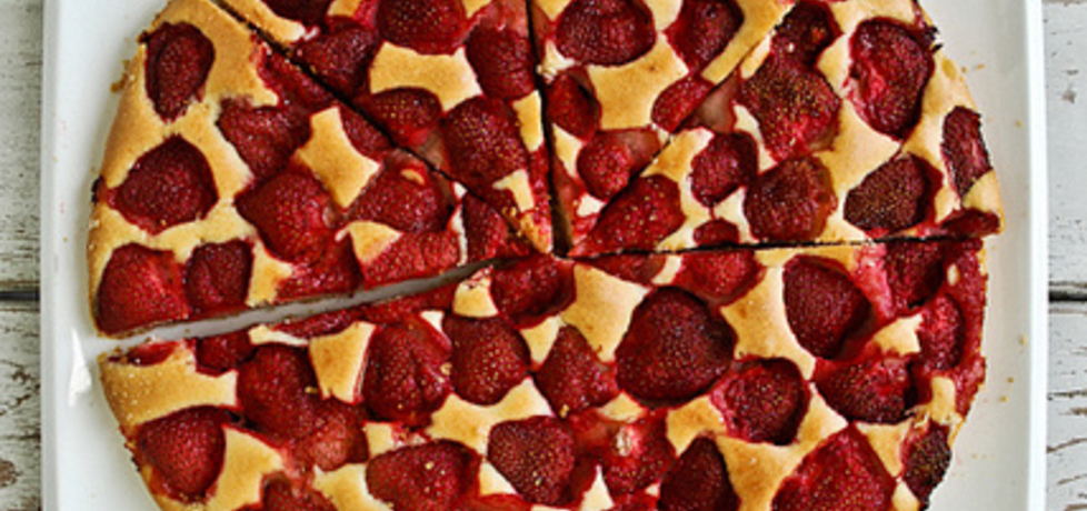 Ciasto pizza truskawkowa (autor: bitedelite)