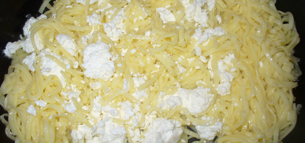 Makaron z białym serem (autor: franciszek)