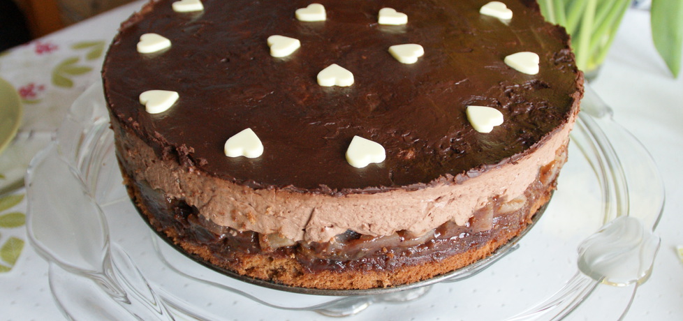 Tort czekoladowo-gruszkowy (autor: tytka)