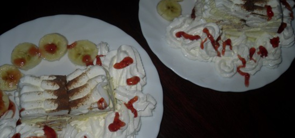 Lodowy deser z bananami (autor: mati13)