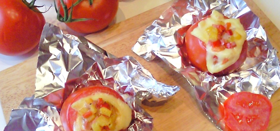 Grillowane, faszerowane pomidorki (autor: iwusia)