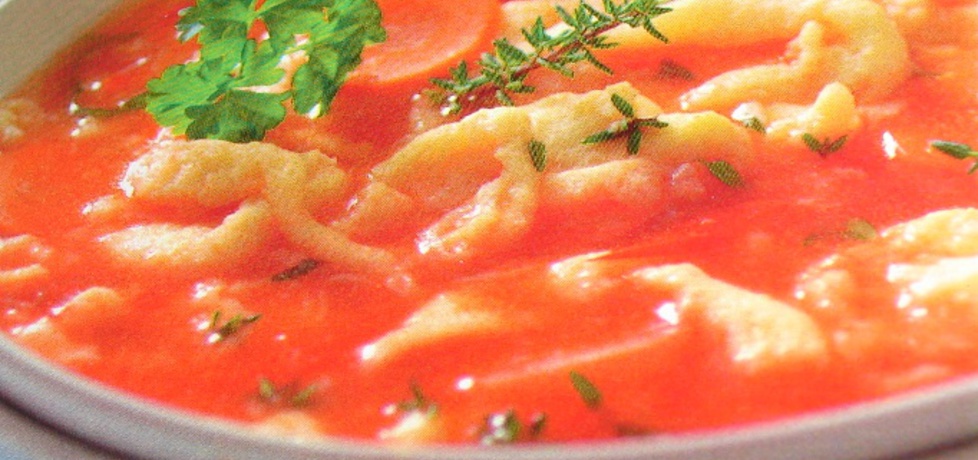 Zupa pomidorowa z lanymi kluseczkami (autor: cbeti ...