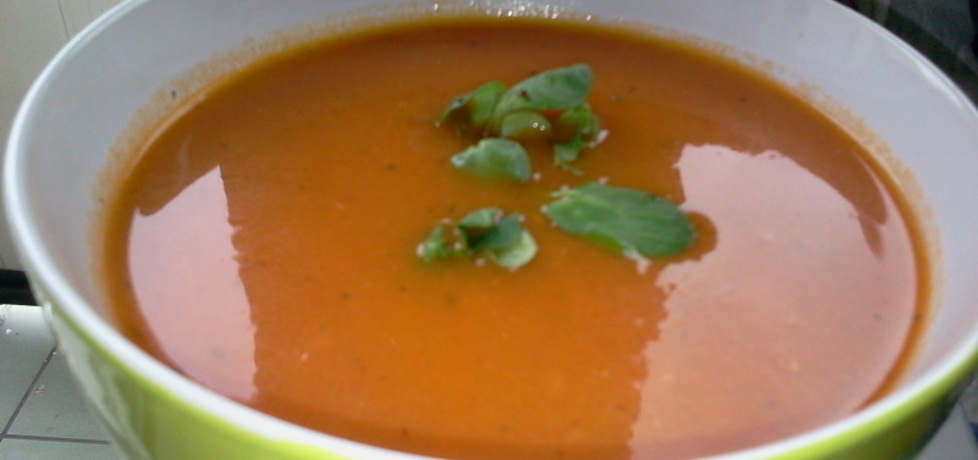 Zupa krem z czerwonych warzyw (autor: kikiriki)