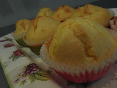 Muffinki cytrynowe z miodem
