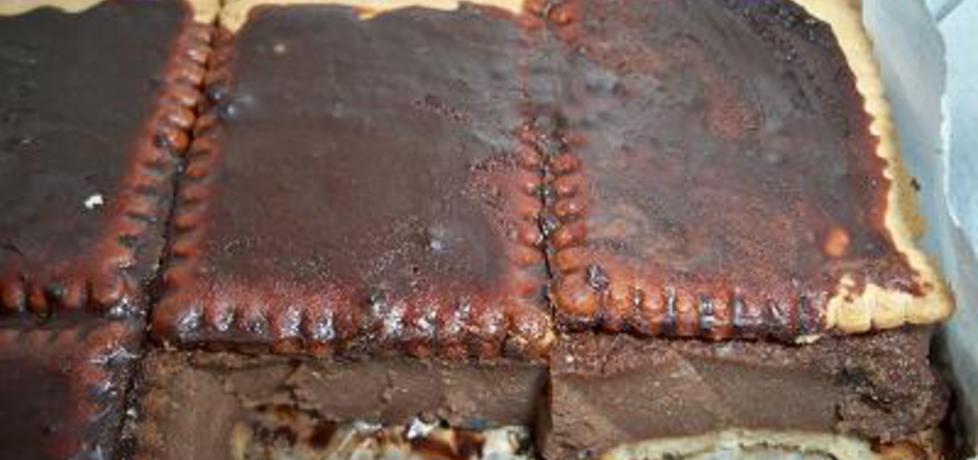 Ciasto z kaszą manną i polewą czekoladową (autor: mariola21 ...