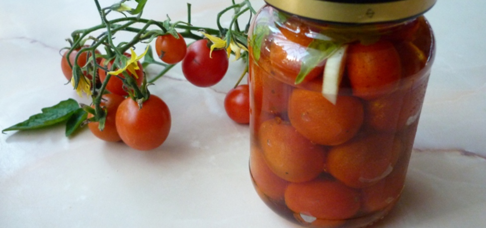 Pomidory koktajlowe w zalewie z oliwy (autor: renatazet ...