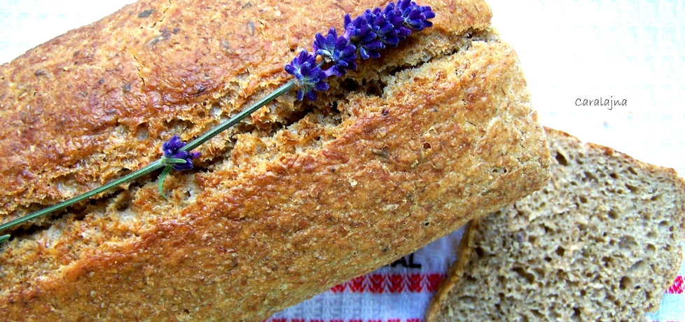 Chleb żytni na zakwasie z lawendą (autor: caralajna ...