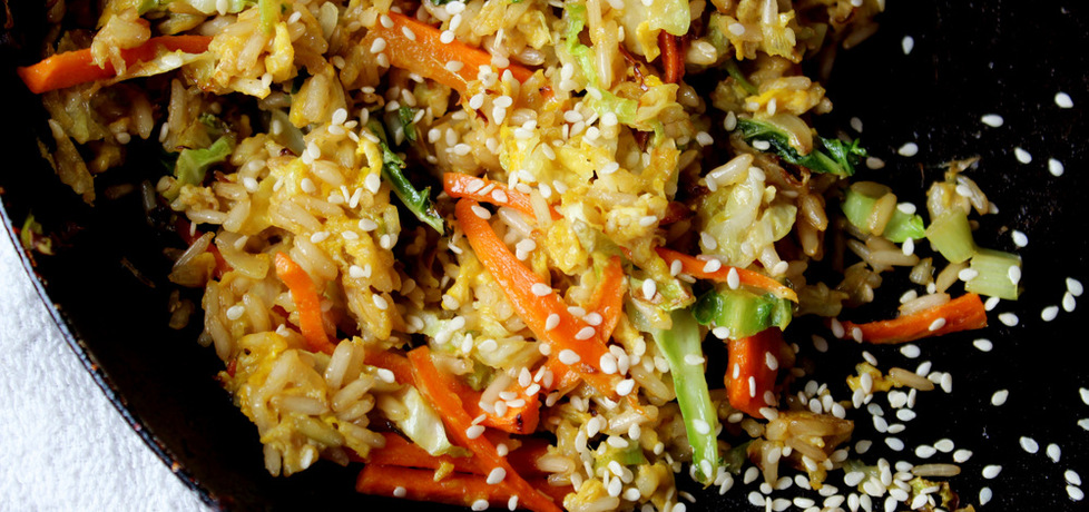 Smażony ryż z warzywami (autor: ostra-na-slodko)