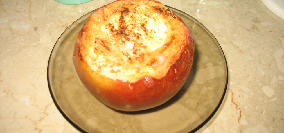 Jabłka pieczone z serkiem mascarpone (autor: pani