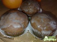 Przepis  muffiny pomarańczowe z czekoladą przepis