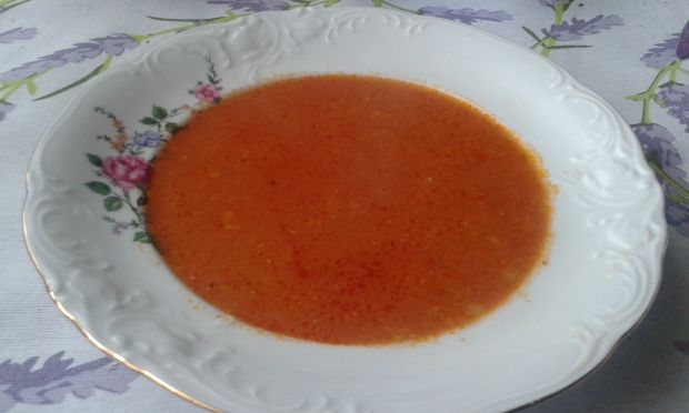 Przepis  zupa pomidorowo  marchewkowa przepis