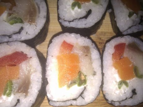 Przepis  sushi ze śledziem przepis