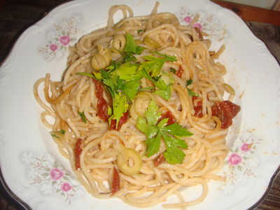 Spaghetti aglio olio