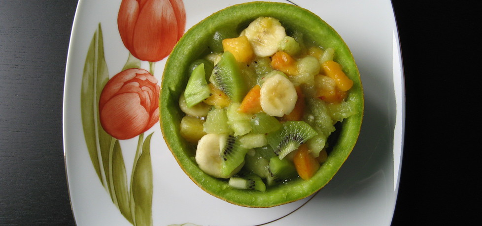 Sałatka owocowa w melonie (autor: reniakawa)