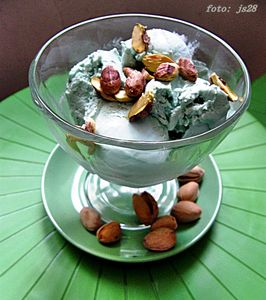 Lody pistacjowe