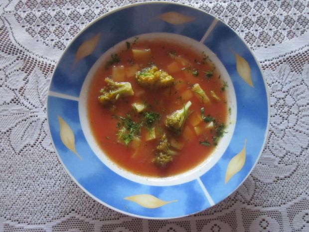 Przepis  zupa z brokułem przepis