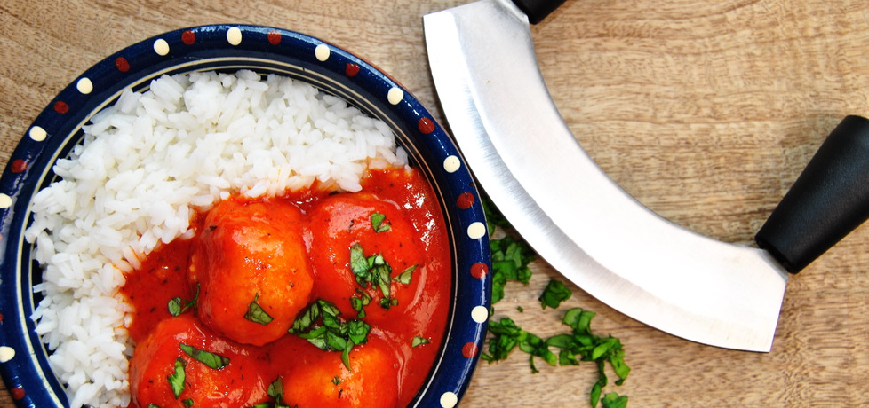 Pulpety kalafiorowe w sosie pomidorowym (autor: rng