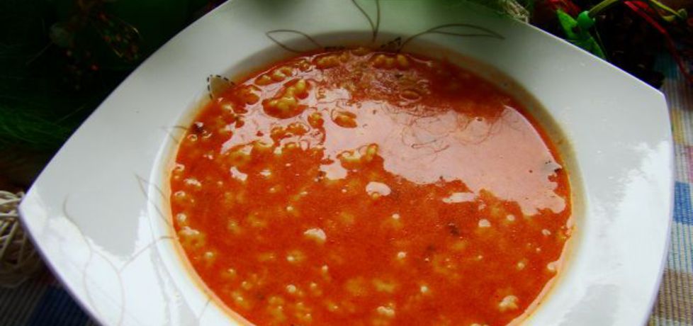Pomidorówka na soku pomidorowym (autor: iwa643 ...