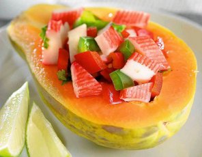 Tajska sałatka z papają  prosty przepis i składniki