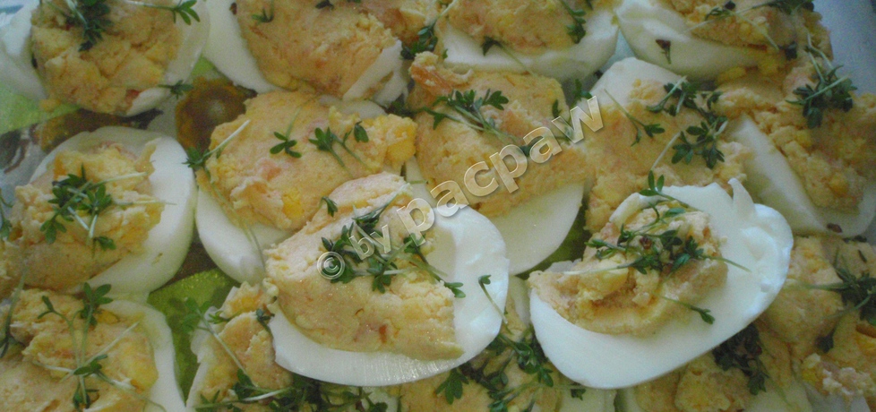 Jajka faszerowane łososiem (autor: pacpaw)