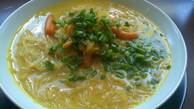 Tajska zupa krewetkowa