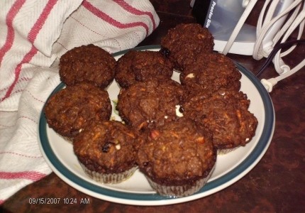 Marchewkowe muffiny