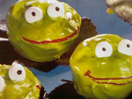Przepis  ciasto zielone żabki przepis