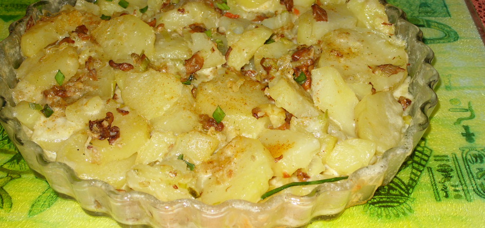 Kremowe ziemniaki z kurkami (autor: motylwe)