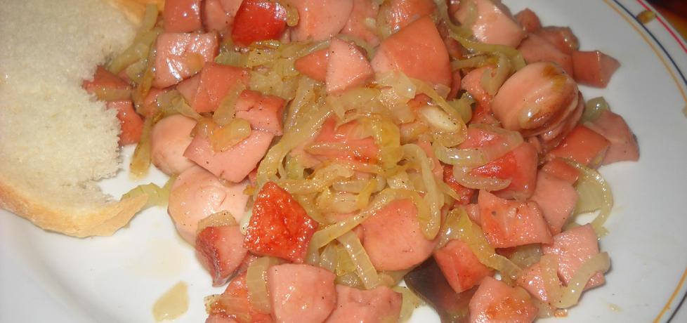 Parówki z kiełbasą i nutką majeranku i chili (autor: justyna